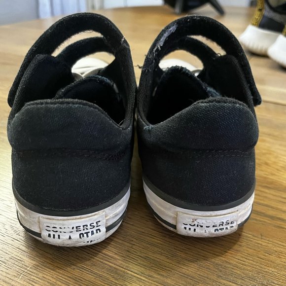 Boys' Converse Chuck Taylor All Star Double Strap Sneakers - Picture 4 of 8